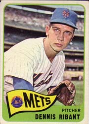 1965 Topps Baseball Cards      073      Dennis Ribant RC